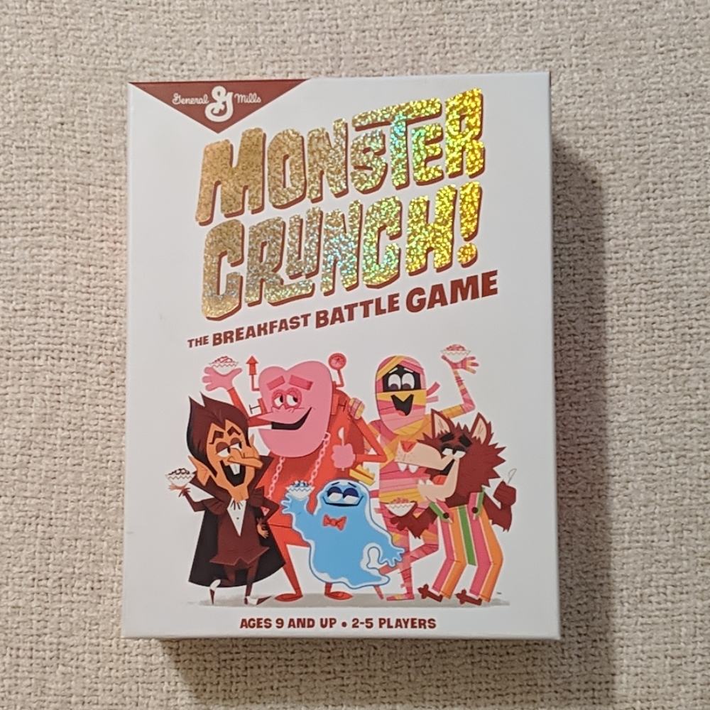 Monster Crunch Cereal The Breakfast Battle Game